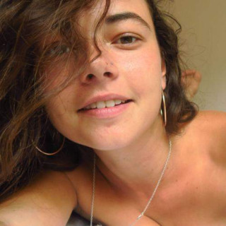 Open-minded woman enjoying adult connections